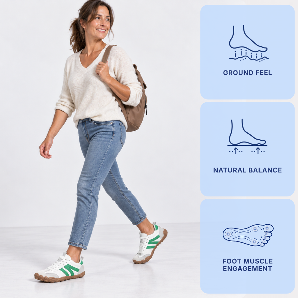 Orthopedic Shoes Cotton Wide Toe Zero Drop