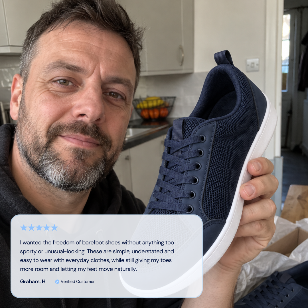 Orthopedic Shoes TPR Barefoot Wide Toe Box