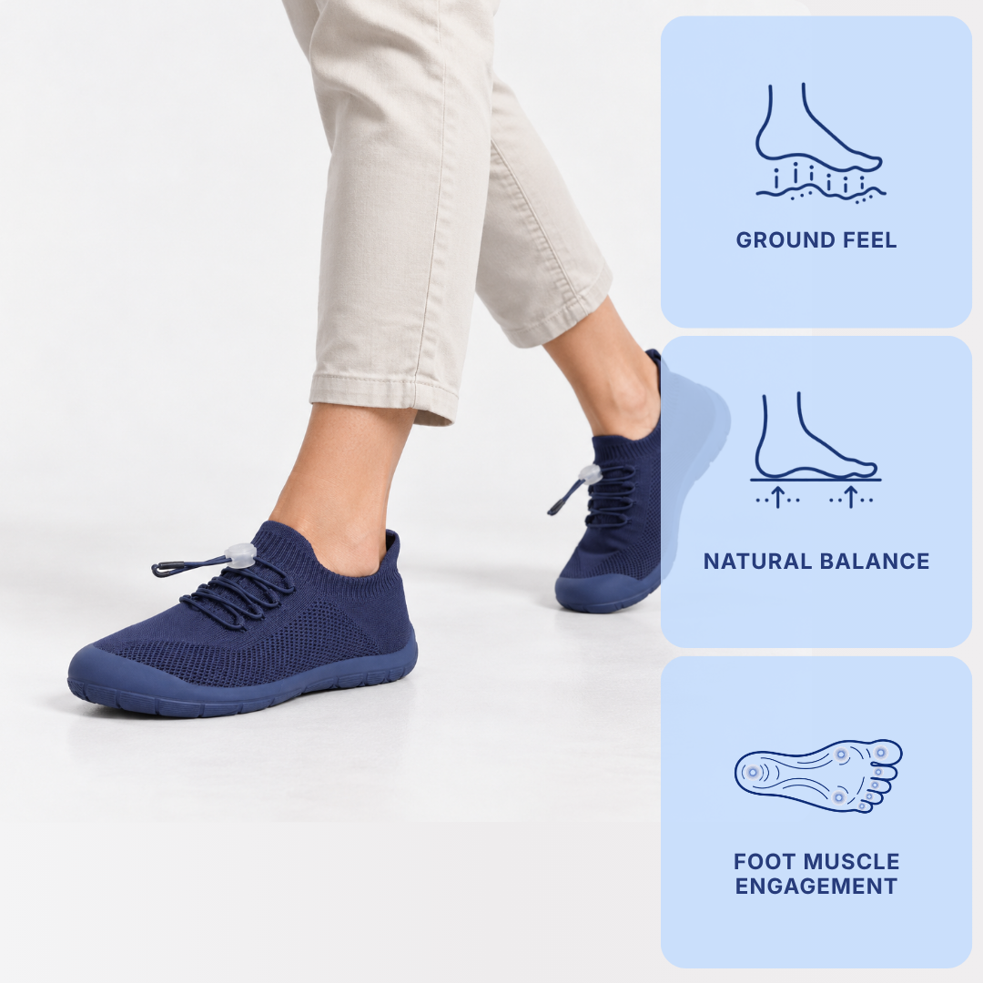 Orthopedic Polyester Barefoot Shoes With Wide Toe Box