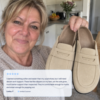 Orthopedic Shoes Faux Suede Cork Sole