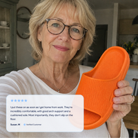 EVA Pillow Slides with Soft Cushioned Sole