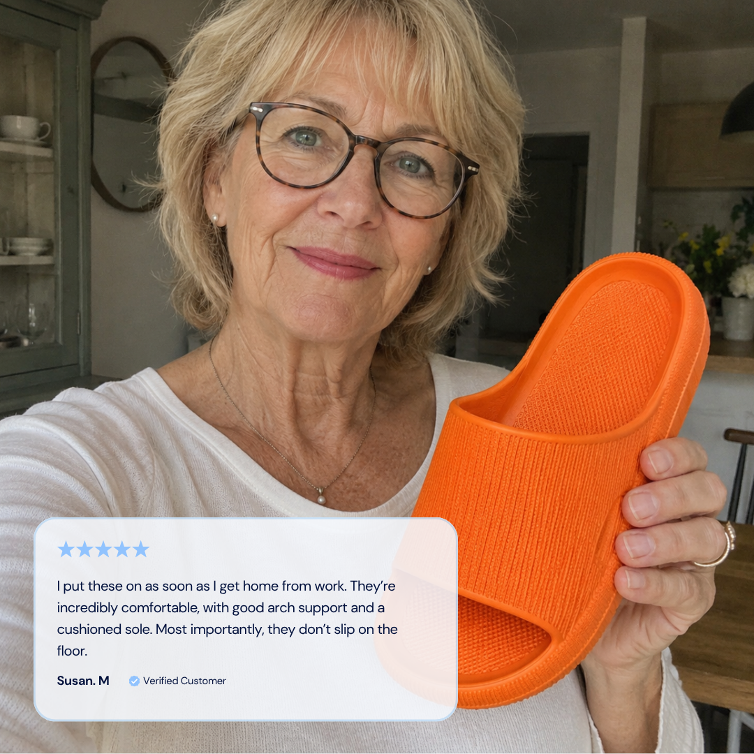 EVA Pillow Slides with Soft Cushioned Sole