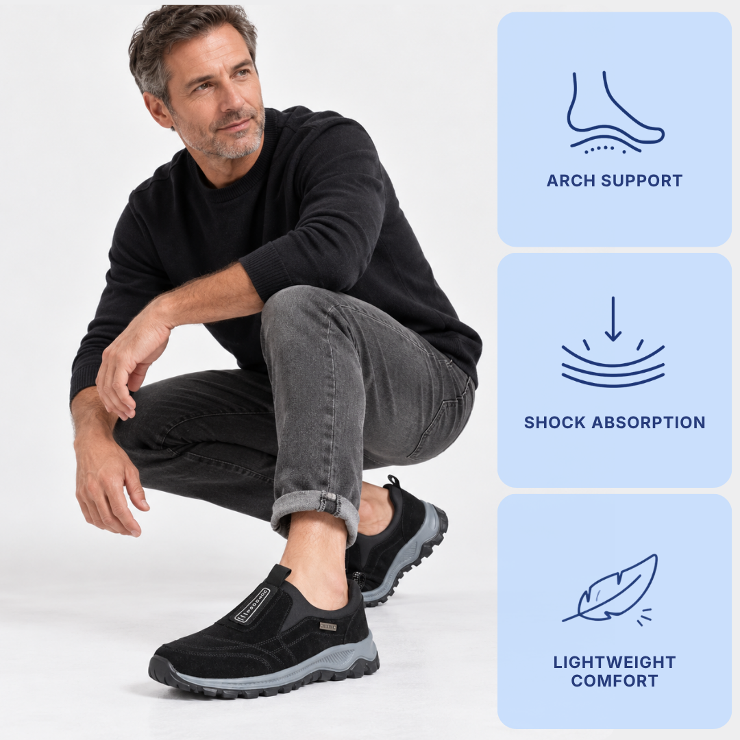 Orthopedic Shoes Summer Slip-On Men'S