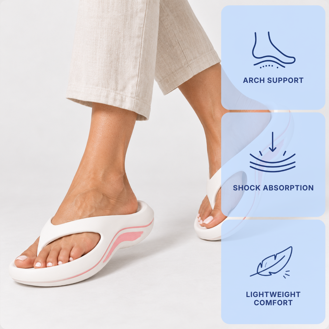 EVA Thick Sole Platform Flip-Flops