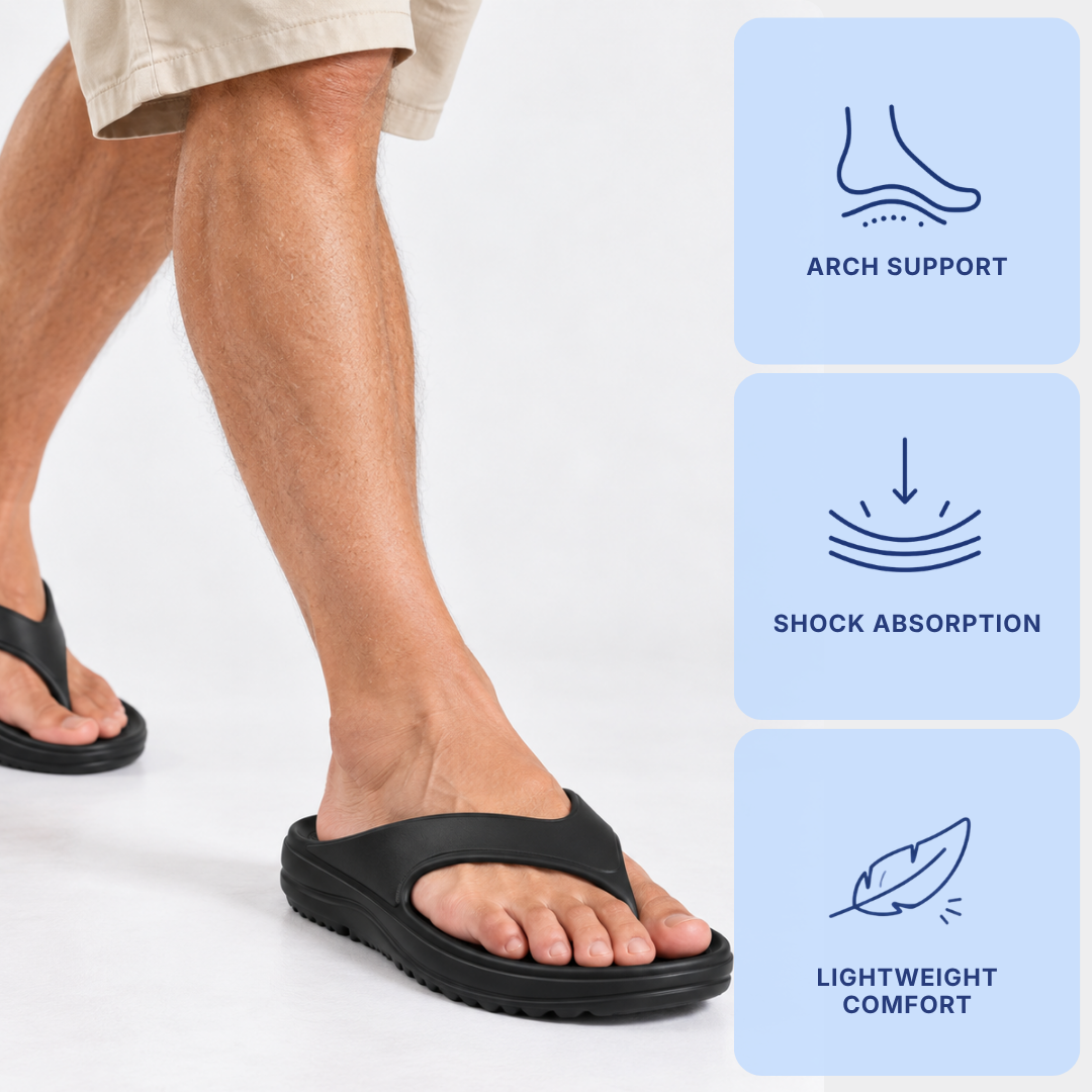 Orthopedic Flip Flops EVA Arch Support
