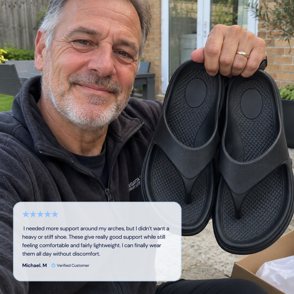Orthopedic Flip Flops EVA Arch Support