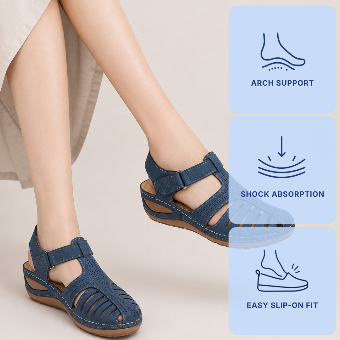 Orthopedic Walking Shoes Women'S Wedge