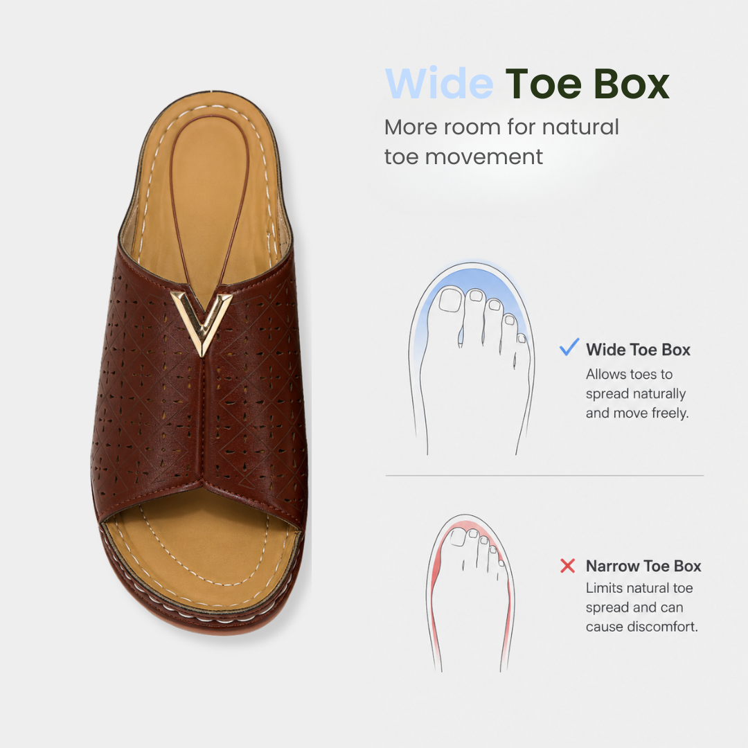 Orthopedic Wedge Shoes Open Toe