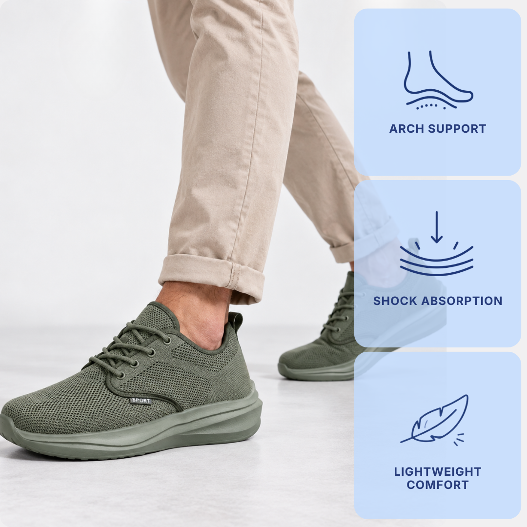 Breathable Orthopedic Shoes With Wide Toe Box