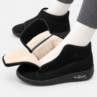 Black Orthopedic Shoes Diabetic