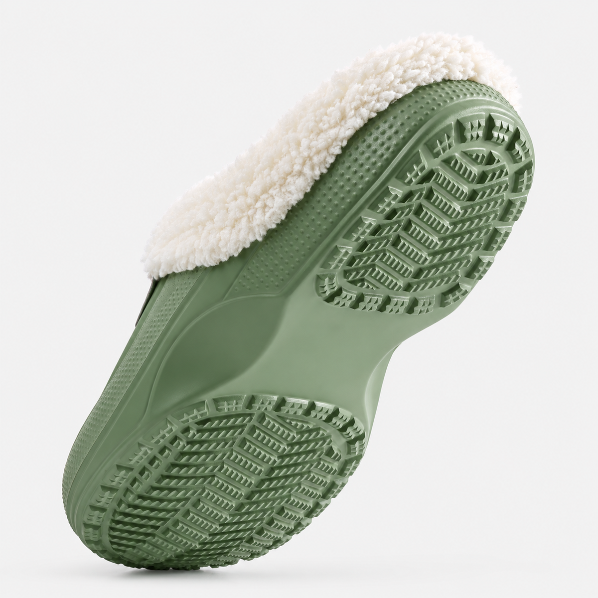 Women's Fur Lined Waterproof Clogs for Indoor and Outdoor Use