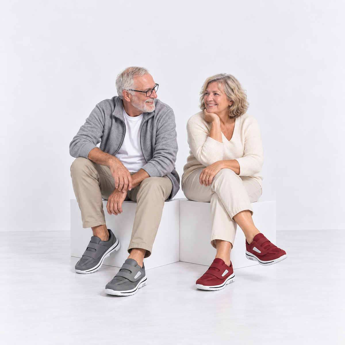 Wide Feet Trainers Toe Diabetic
