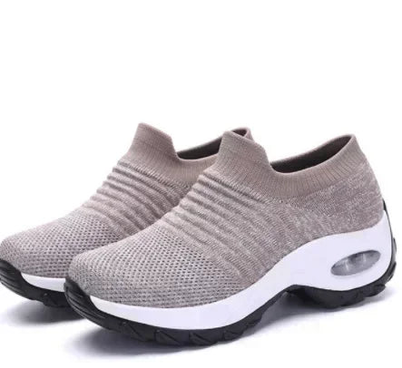 Women'S Orthopedic Shoes Uk Slip-On Air Cushion