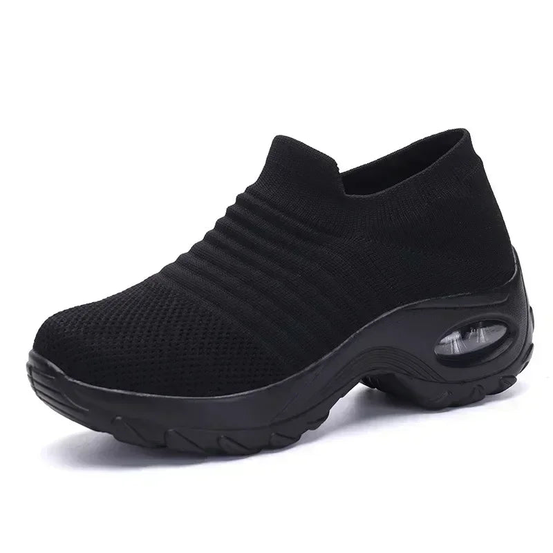 Women'S Orthopedic Shoes Uk Slip-On Air Cushion