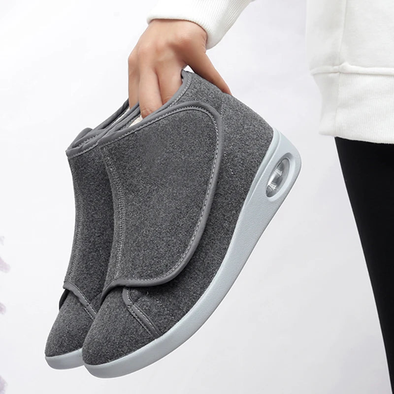 Black Orthopedic Shoes Diabetic