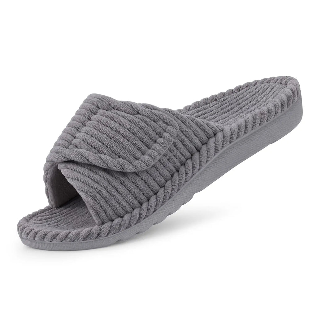 Fashion Orthopedic Shoes Corduroy Open Toe
