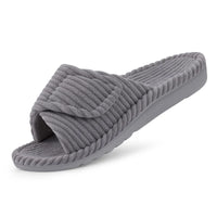 Fashion Orthopedic Shoes Corduroy Open Toe