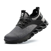 Orthopedic Shoes Stretch Fabric Steel Toe Anti-Smashing