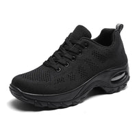 Women's Platform Air Cushion Mesh Sneakers
