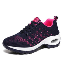 Women's Platform Air Cushion Mesh Sneakers
