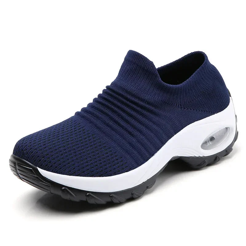 Women'S Orthopedic Shoes Uk Slip-On Air Cushion
