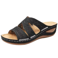 Orthopedic Ladies Shoes Wedge Open Toe
