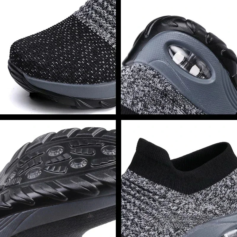 Women'S Orthopedic Shoes Uk Slip-On Air Cushion