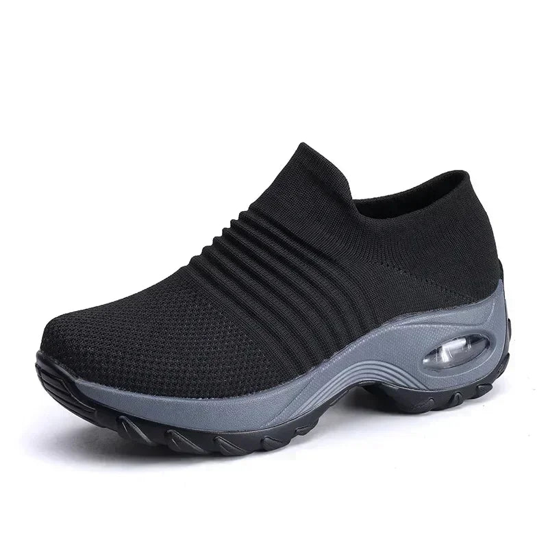 Women'S Orthopedic Shoes Uk Slip-On Air Cushion