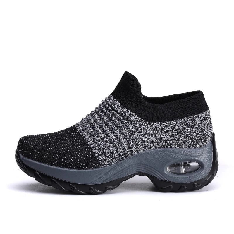 Women'S Orthopedic Shoes Uk Slip-On Air Cushion