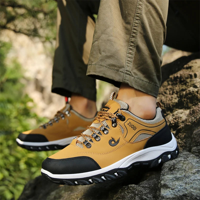 Orthopedic Shoes Leather Waterproof