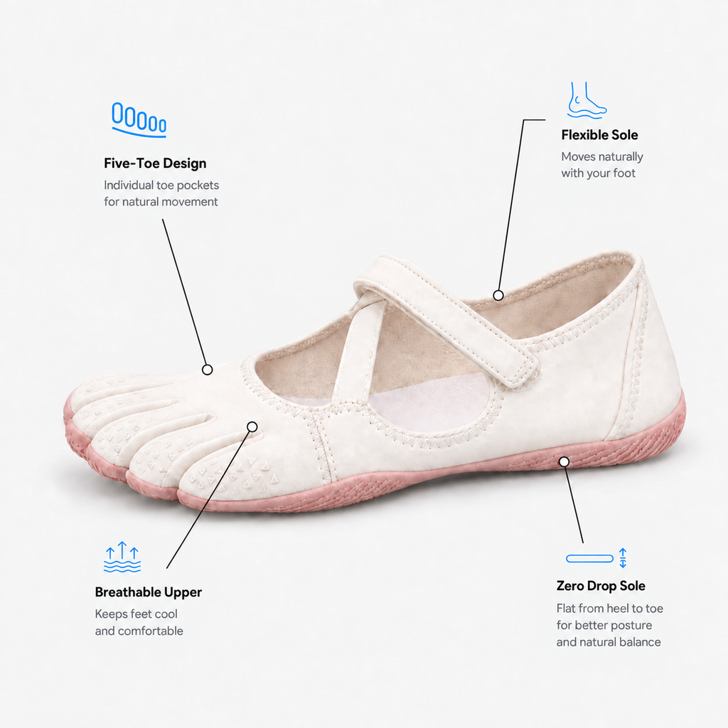 Orthopedic Shoes Five Toe Barefoot