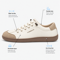 Orthopedic Shoes Artificial Leather Barefoot Wide Toe