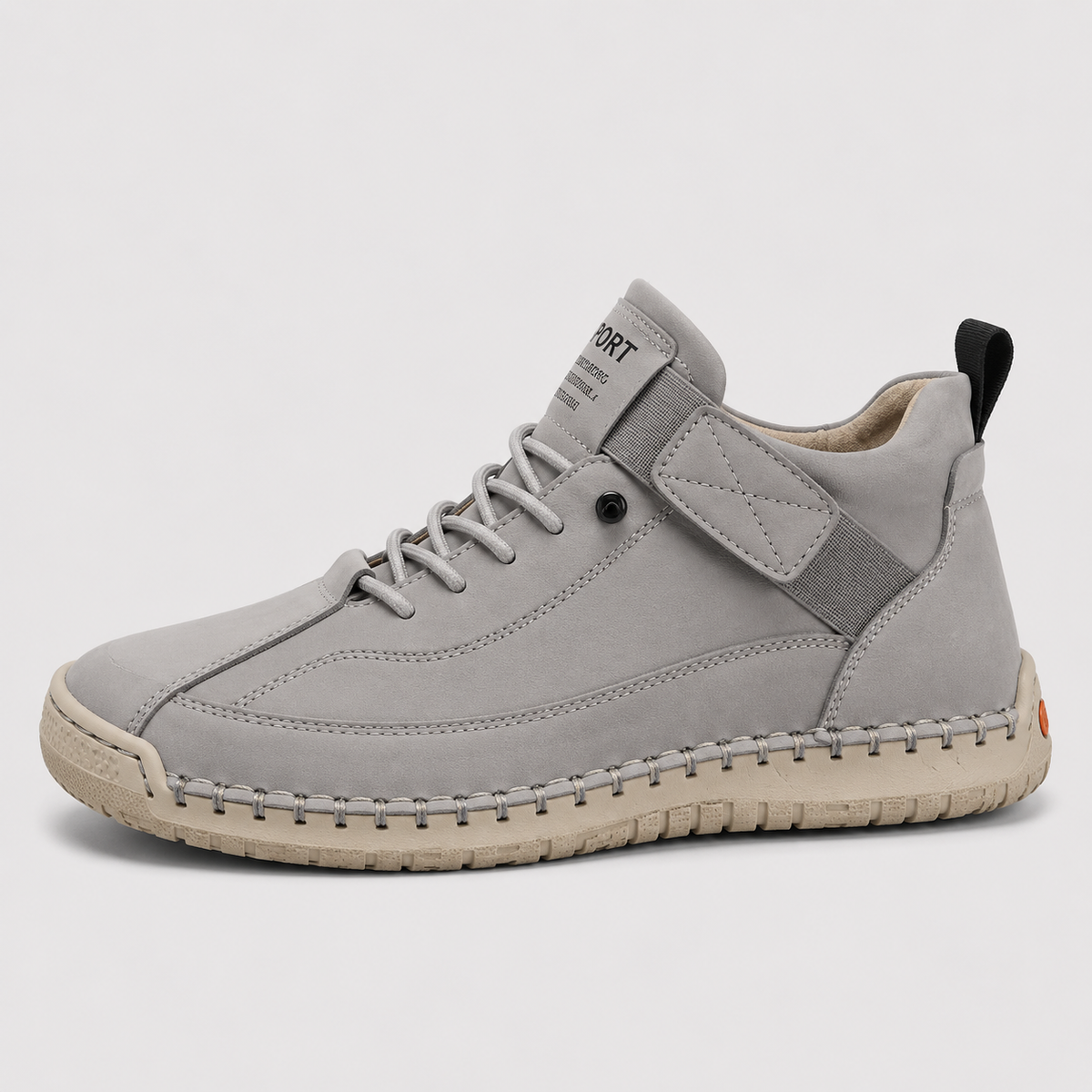 Orthopedic Shoes Bonded Leather Hand-Stitched