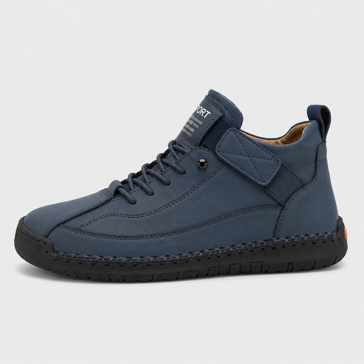 Orthopedic Shoes Bonded Leather Hand-Stitched
