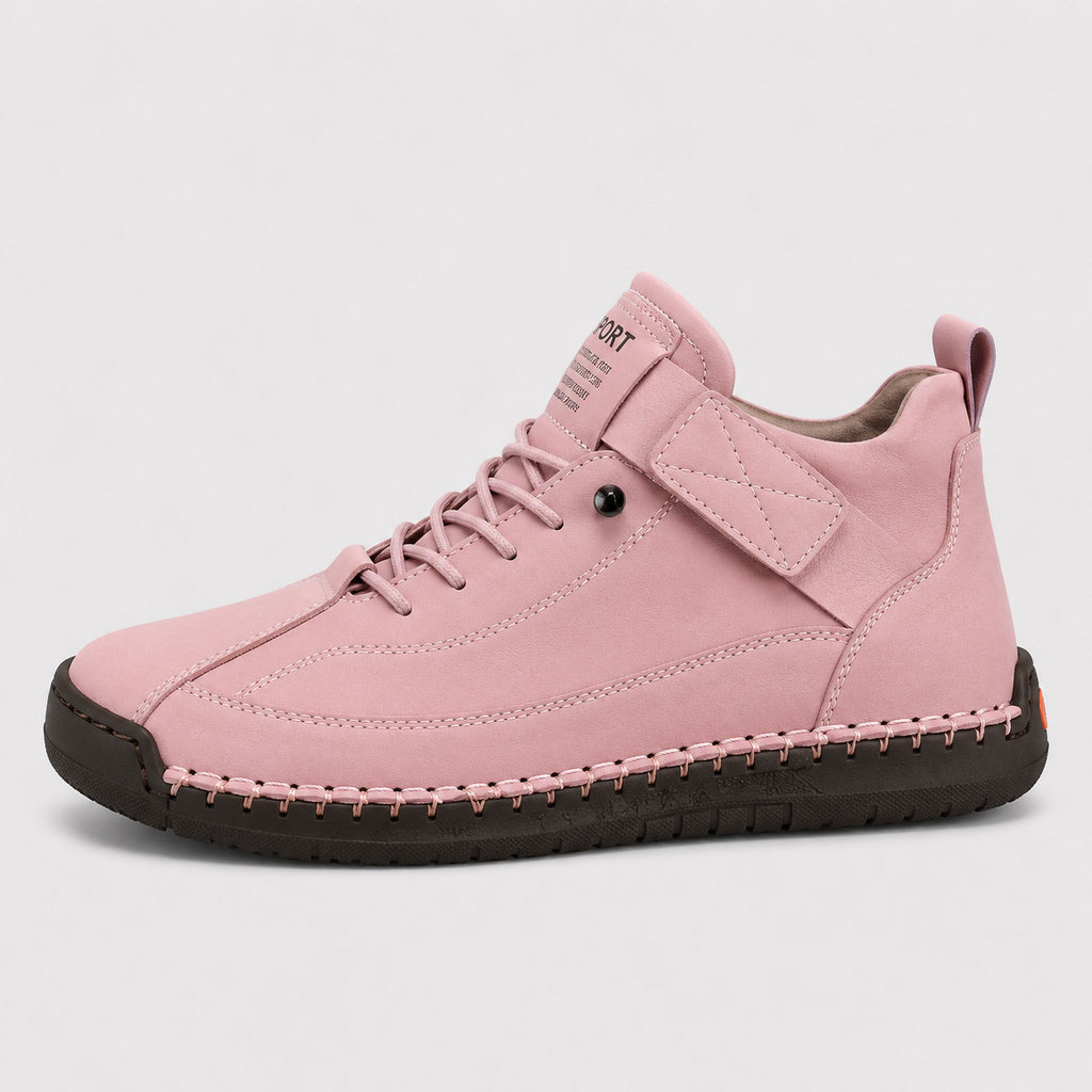 Orthopedic Shoes Bonded Leather Hand-Stitched