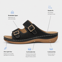 Stylish Orthopedic Shoes For Women Wedge Open Toe