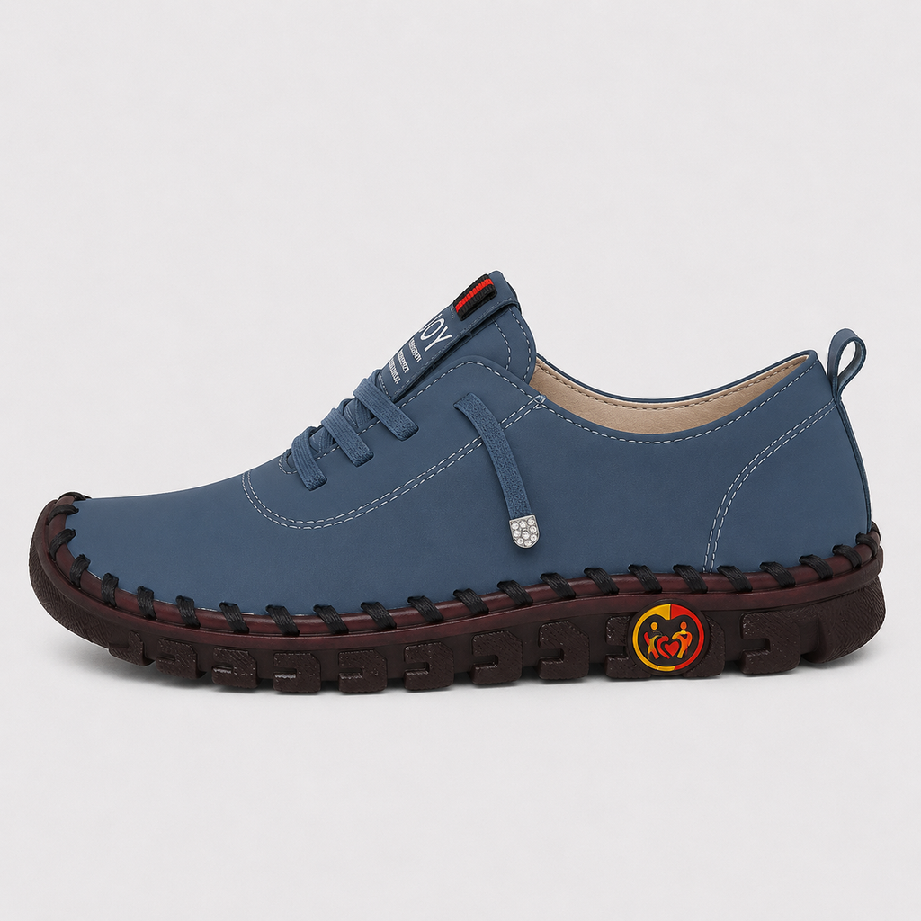 Orthopedic Shoes Autumn Leather Lace-Up