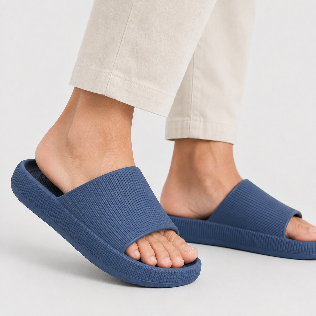 EVA Pillow Slides with Soft Cushioned Sole