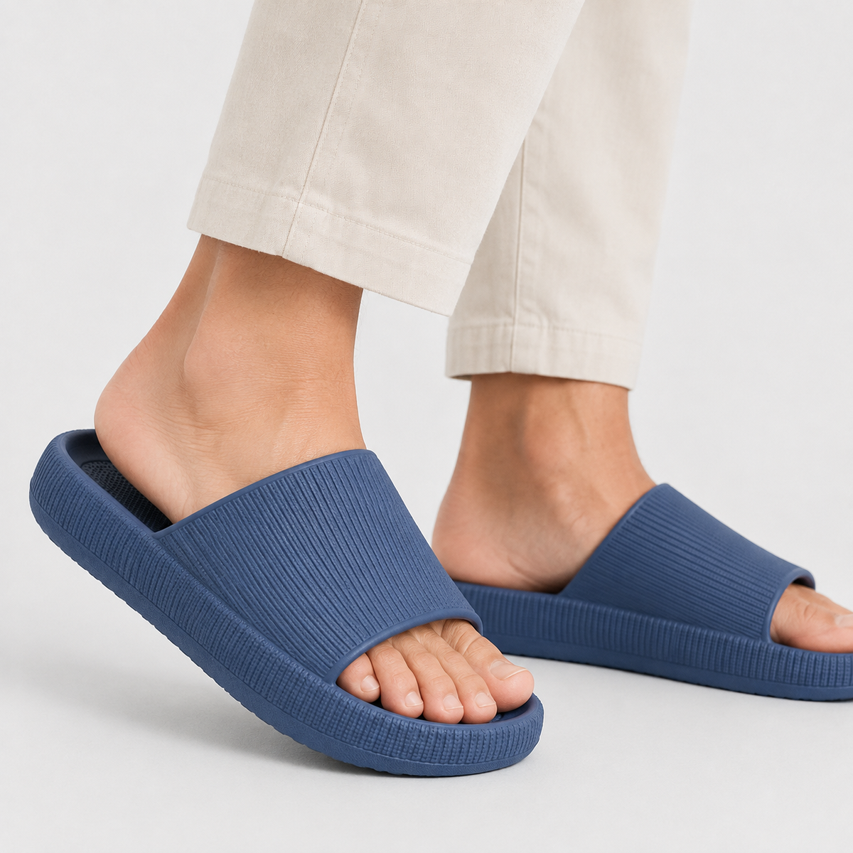 EVA Pillow Slides with Soft Cushioned Sole