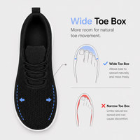 Shoes For Wide Feet Toe Box Minimalist