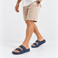 EVA Double Buckle Platform Slides