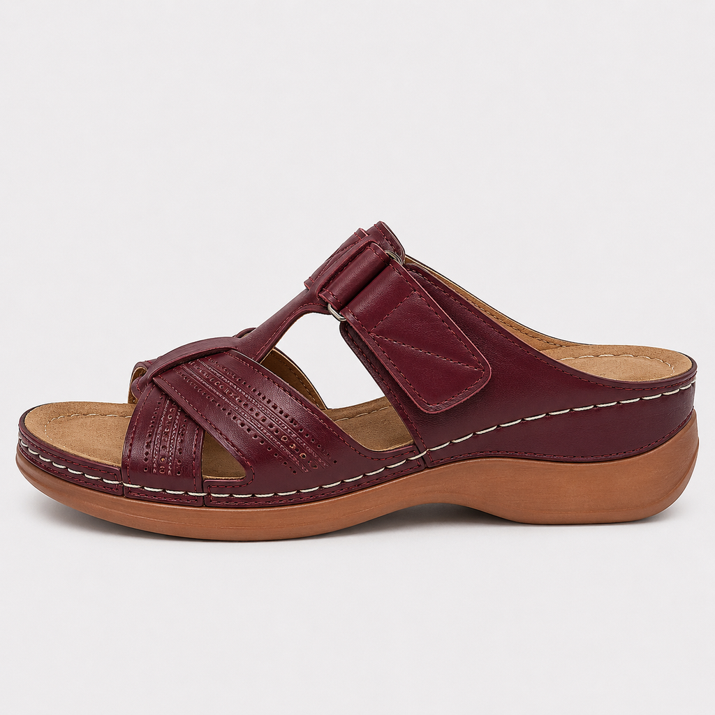 Orthopedic Shoes Women Wedge Open Toe