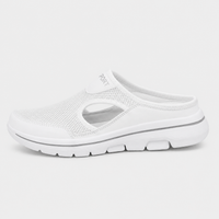 Breathable Mesh Slip-On Mules