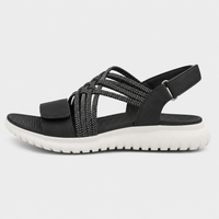 Women's Green Open-Toe Wedge Platform Sandals