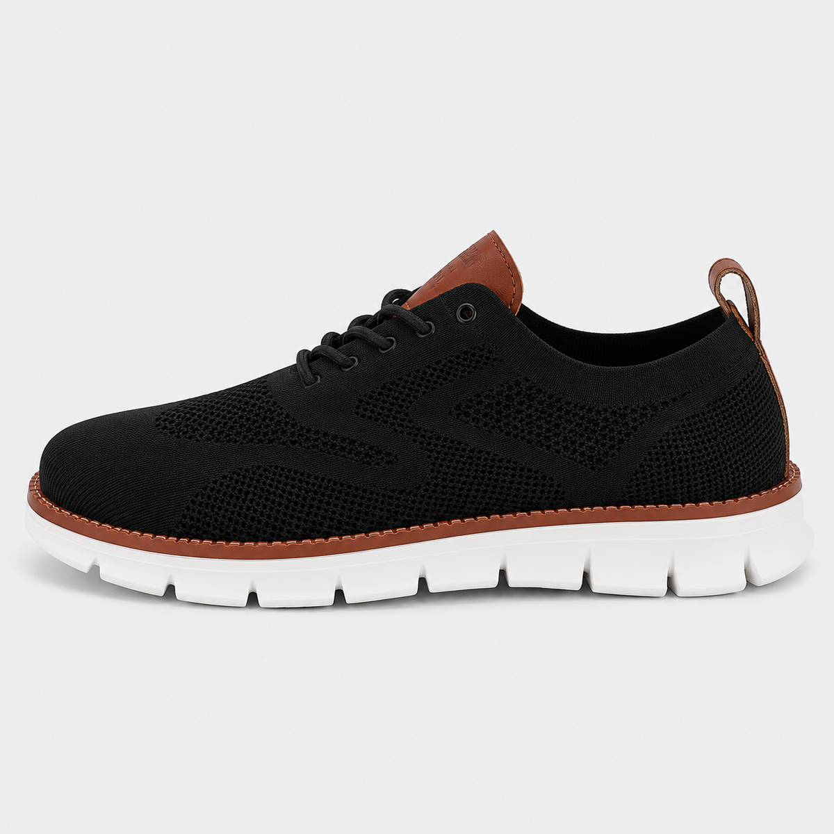 Men's Blue Mesh Lace-Up Casual Sneakers