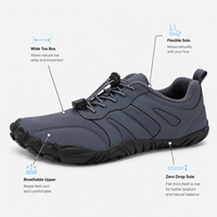 Orthopedic Shoes Winter Waterproof Plush Lined Barefoot