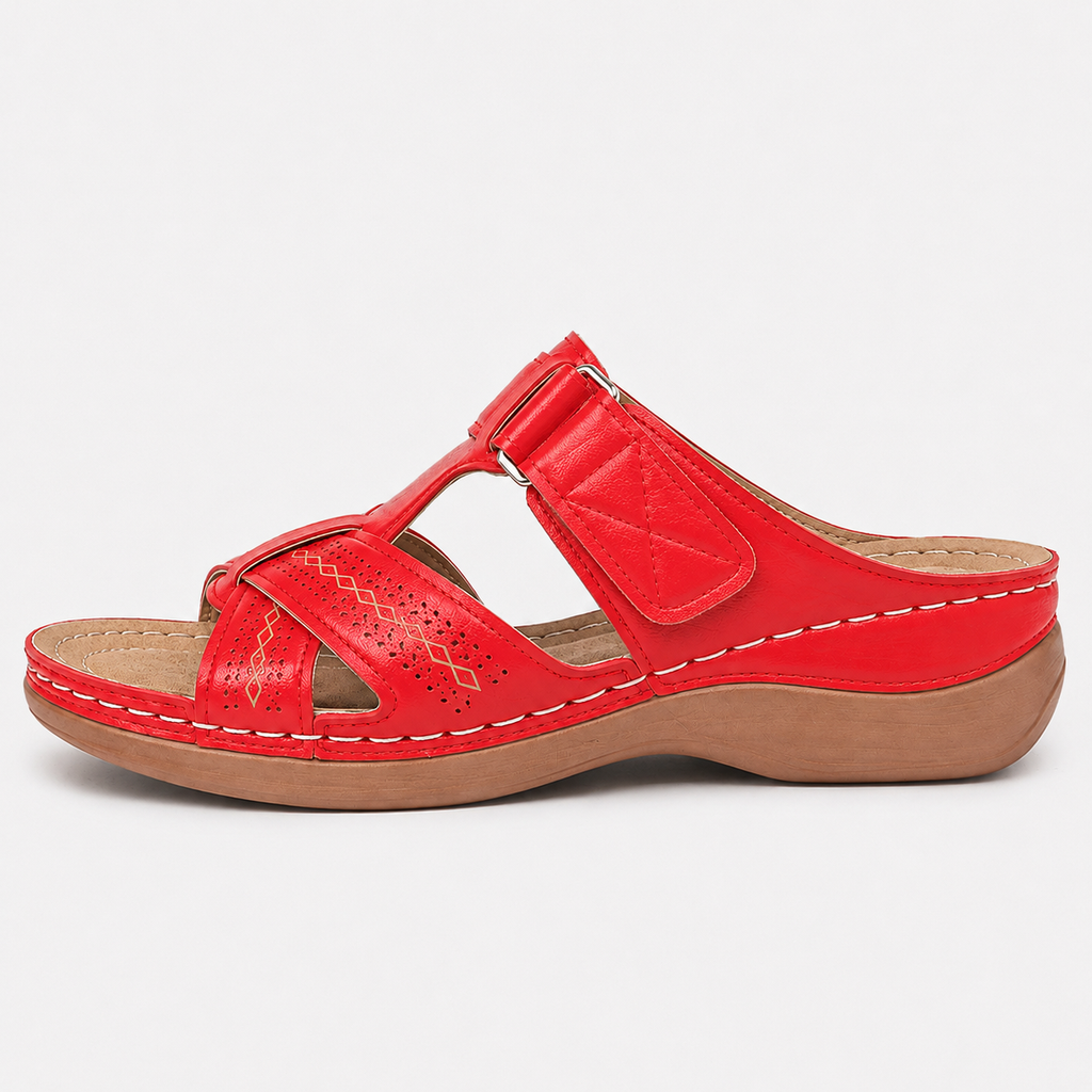 Orthopedic Shoes Women Wedge Open Toe