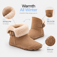 Orthopedic Shoes Short Plush Winter Barefoot