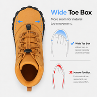 Orthopedic Shoes Fleece Barefoot Waterproof
