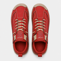Orthopedic Shoes Bonded Leather Hand-Stitched